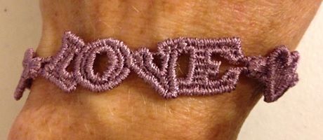 Love bracelet as a daily reminder we are LOVED