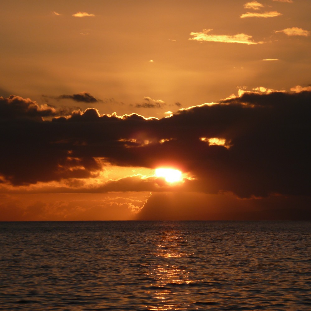 This beautiful sunset at Maui pales in comparison to the light we see after death