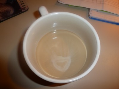 Spread a little love from your heart. I found this heart when I returned to my desk after being gone a few hours.