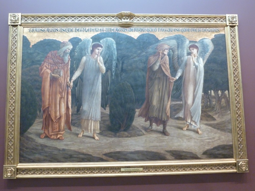 The King and the Shepherd (1888) by Sir Edward Coley Burne-Jones