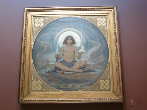The Keeper of the Threshold by Elihu Vedder 1897 The Keeper of the Threshold by Elihu Vedder 1897