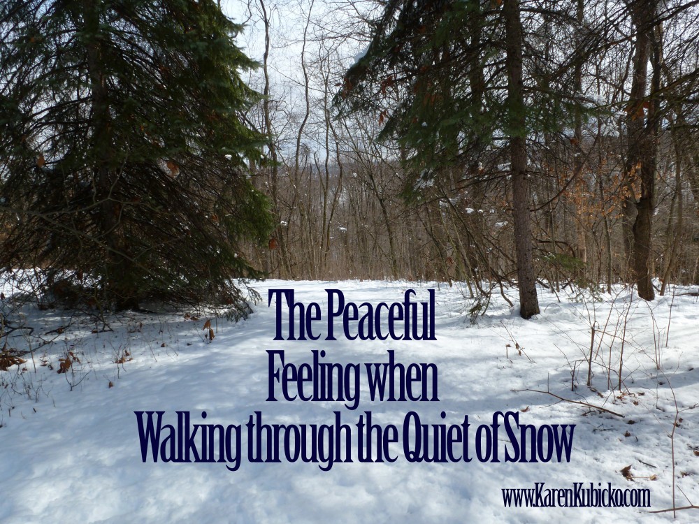 Peaceful snow