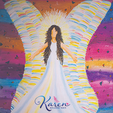 Healing angel radiates all the chakra colors as they provide healing energy to you. Karen Kubicko, Past Life Regressionist and Psychic Intuitive who works with people willing to heal on a deep emotional and energetic level.