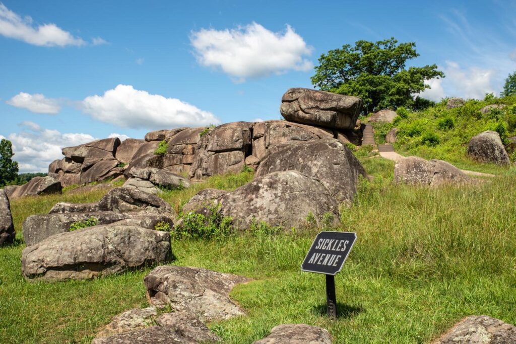 Devils Den Gettysburg PA